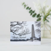 Snow in Phoenix Park, Dublin, Ierland Briefkaart (Staand voorkant)