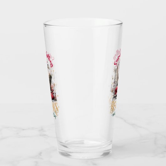 Snow Is Falling, Books Are Calling Glas (Rechts)