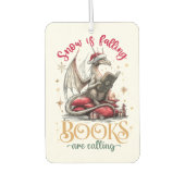 Snow Is Falling, Books Are Calling  Luchtverfrisser (Voorkant)