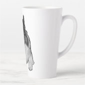 Snow‑Kissed Corgi Hello Latte Mok (Rechts)