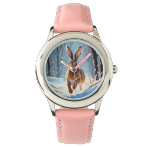 Snow-Kissed Revelry: De Hazenloop Horloge