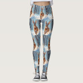 Snow-Kissed Revelry: De Hazenloop Leggings (Voorkant)