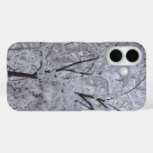 Snow-Laden-bomen Case-Mate iPhone Case (Achterkant (horizontaal))