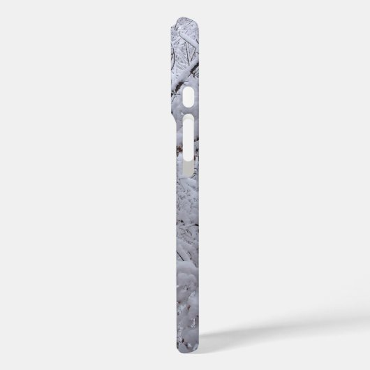 Snow-Laden-bomen Case-Mate iPhone Case (Achterkant / Links)