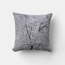 Snow-Laden-bomen Kussen