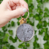 Snow-Laden-bomen Sleutelhanger (Hand)