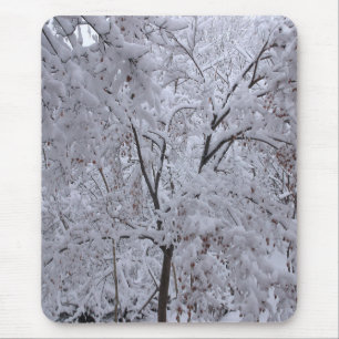 Snow-Laden Trees Muismat