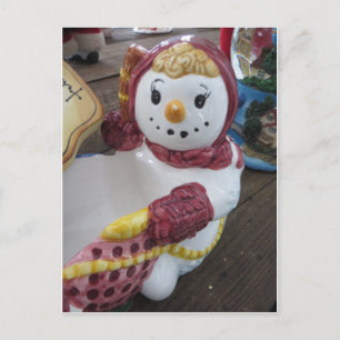 Snow Lady Briefkaart