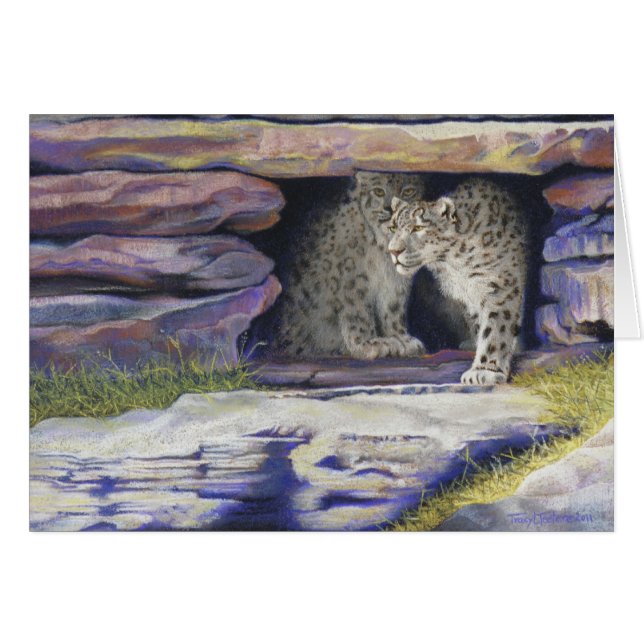 Snow Leopard (Voorkant Horizontaal)