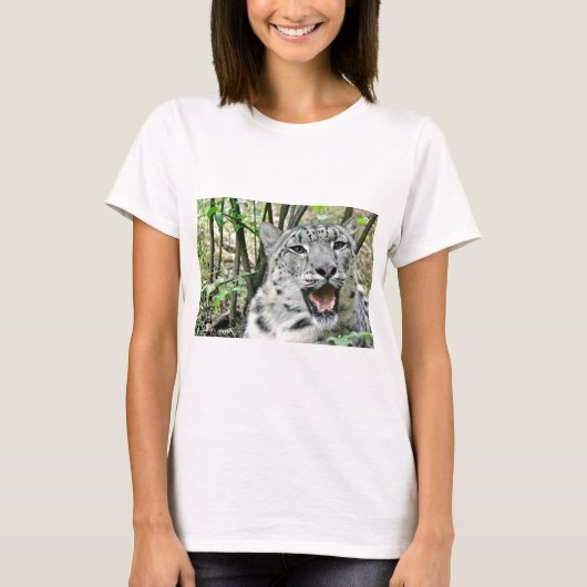 Snow Leopard 2 T-shirt (Voorkant)