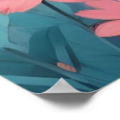 Snow Leopard Animal Natuur City Forest Art Poster (Hoek)