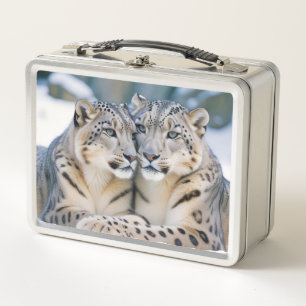 Snow Leopard Animal Natuur Wildlife Affectie Liefd