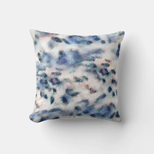 Snow Leopard Animal Print Huidpatroon Gooi Pil Kussen
