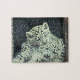 Snow Leopard Babies Legpuzzel
