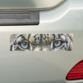 Snow Leopard Bumpersticker (Op auto)