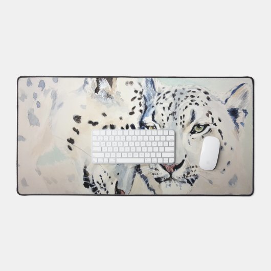 Snow Leopard Bureaumat (Keyboard & Muis)