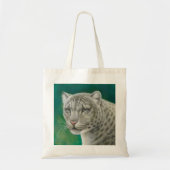 Snow Leopard-Canvas tas (Voorkant)