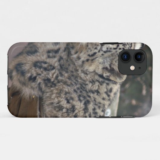 Snow Leopard Case-Mate iPhone Case (Achterkant (horizontaal))