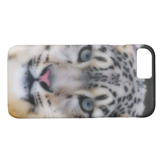 Snow Leopard Case-Mate iPhone Case (Achterkant (Horizontaal))