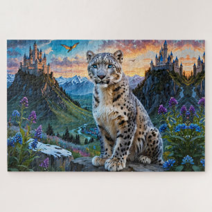 Snow Leopard Castles Sunrise Legpuzzel