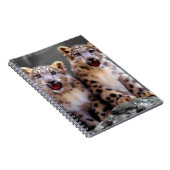 Snow Leopard Cubs Notitieboek (Rechterzijde)
