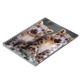 Snow Leopard Cubs Notitieboek (Linkerzijde)