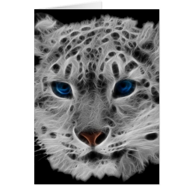 Snow Leopard Fractal (Voorkant)