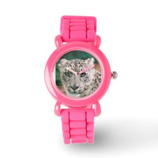 Snow Leopard Horloge