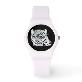 Snow Leopard Horloge