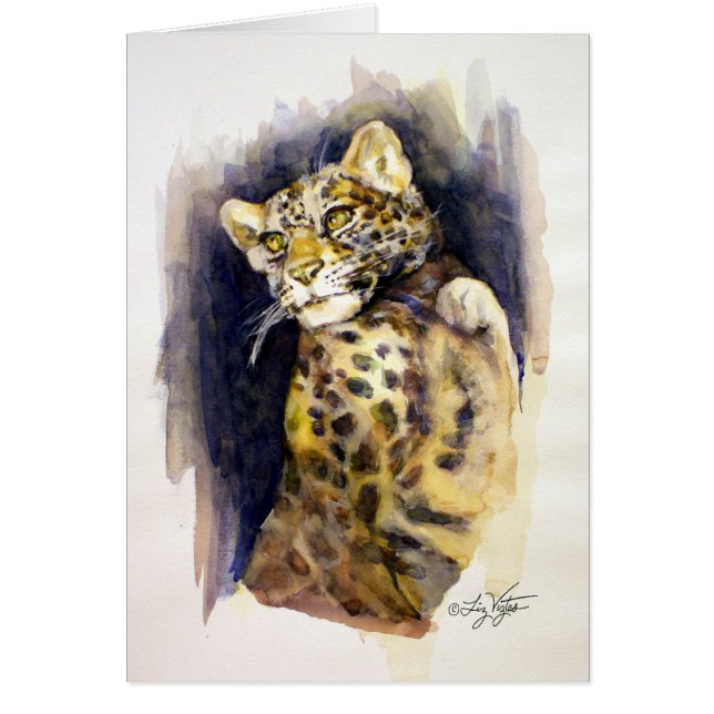 Snow Leopard-Kaart (Voorkant)