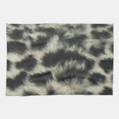 Snow Leopard Kitchen Towel Theedoek (Horizontaal)