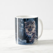 Snow Leopard Koffiemok (Voorkant rechts)