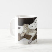 Snow Leopard Koffiemok (Voorkant links)
