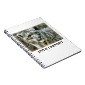 Snow Leopard-laptop Notitieboek (Rechterzijde)