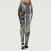 Snow Leopard Leggings (Achterkant)