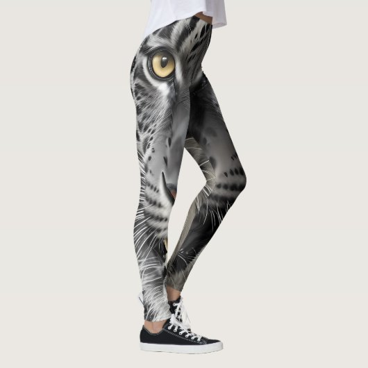 Snow Leopard Leggings (Rechts)