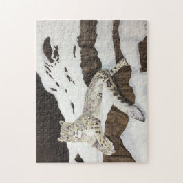 Snow Leopard Legpuzzel