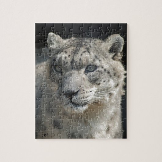 Snow Leopard Legpuzzel (Verticaal)