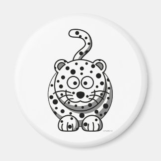 Snow Leopard Magneet