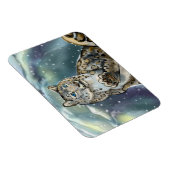 Snow Leopard~ magnet Magneet (Rechterzijde)