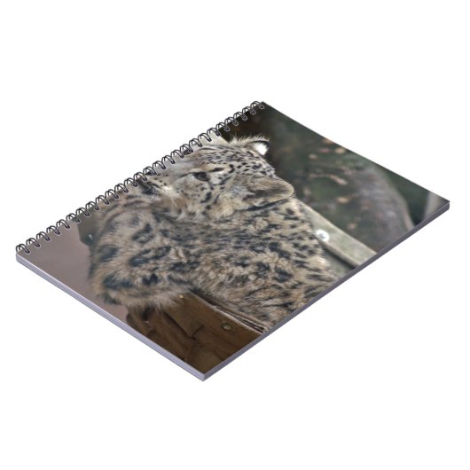 Snow Leopard Notitieboek (Linkerzijde)