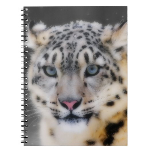 Snow Leopard Notitieboek (Voorkant)