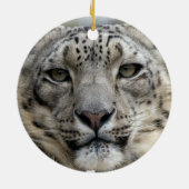 Snow Leopard Ornament (Achterkant)