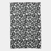 Snow Leopard Pattern Kitchen Towel Theedoek (Verticaal)