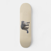 Snow Leopard Persoonlijk Skateboard (Voorkant)