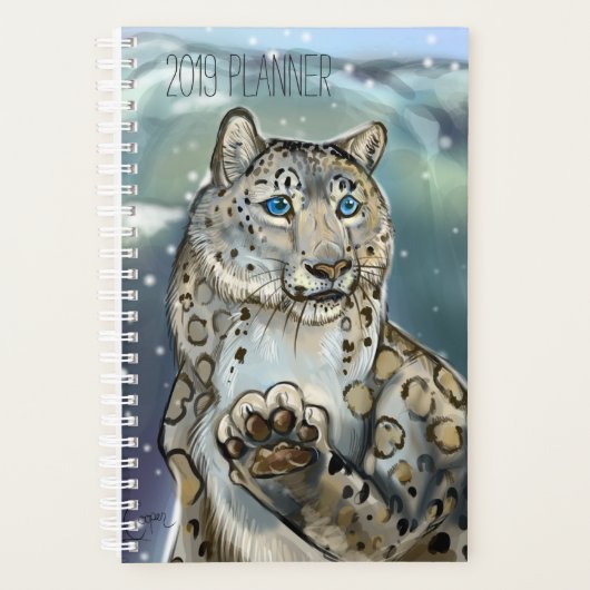 Snow Leopard Planner (Voorkant)