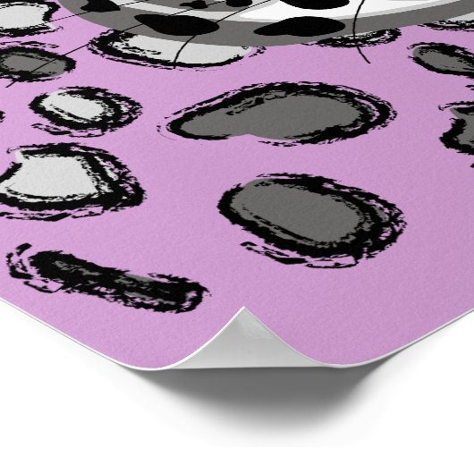 Snow Leopard Poster (Hoek)