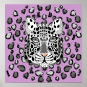 Snow Leopard Poster (Voorkant)