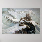 Snow Leopard Poster (Voorkant)