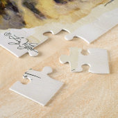 Snow Leopard Puzzle Legpuzzel (Zijkant)